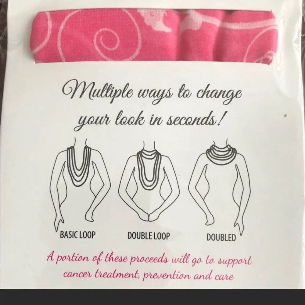 Breast cancer awareness Scarf 🧣